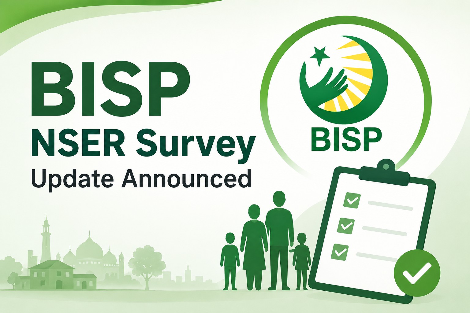 BISP NSER Survey Update Announced